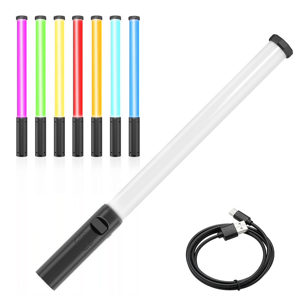 Photography Lighting Styles - LUXCEO P300 RGB Tube 5W 380LM