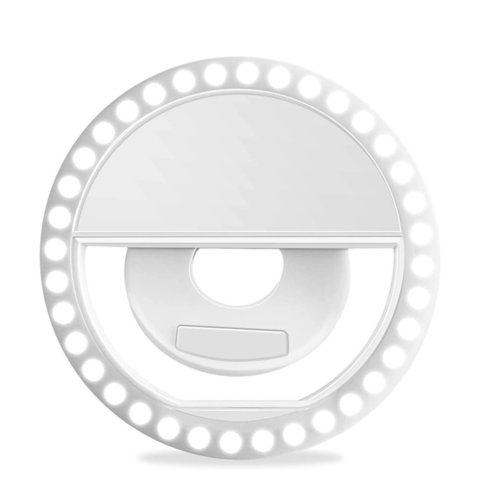 Photography Lighting Description - USB Oplaadbare LED Selfie Ring Light