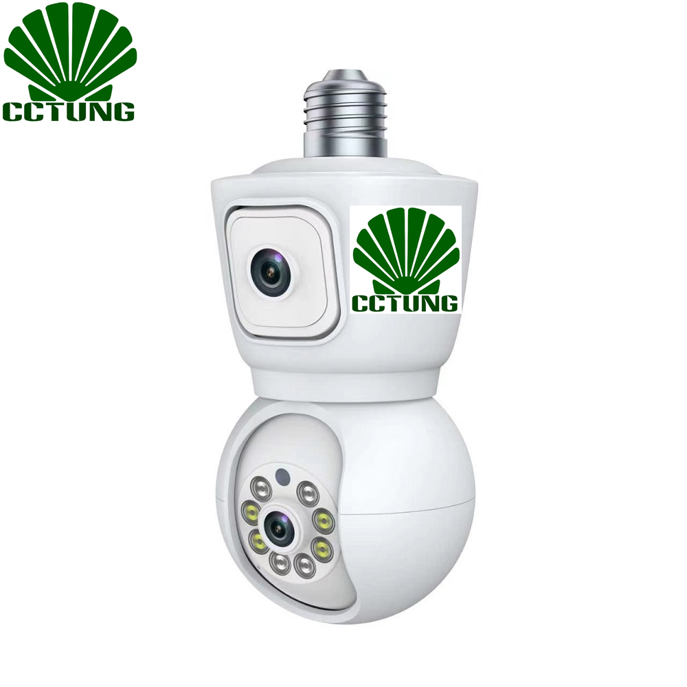 Photography Lighting Description - WiFi 360° Panoramische Lichtbulb Camera met