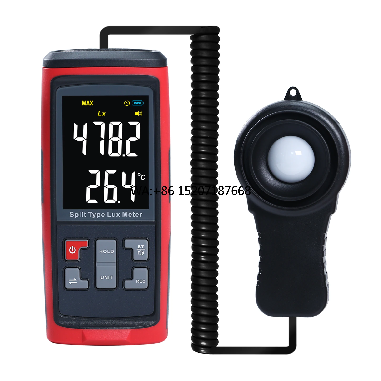 Photography Lighting Types - Digitale Split Type Lux Light Illuminometer