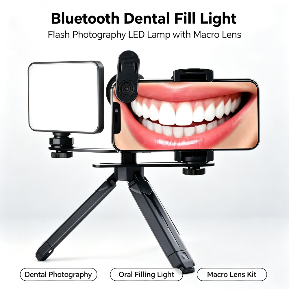 Photography Lighting Lamp - Lodden Bluetooth Tandheelkundige Vulling Licht Flits