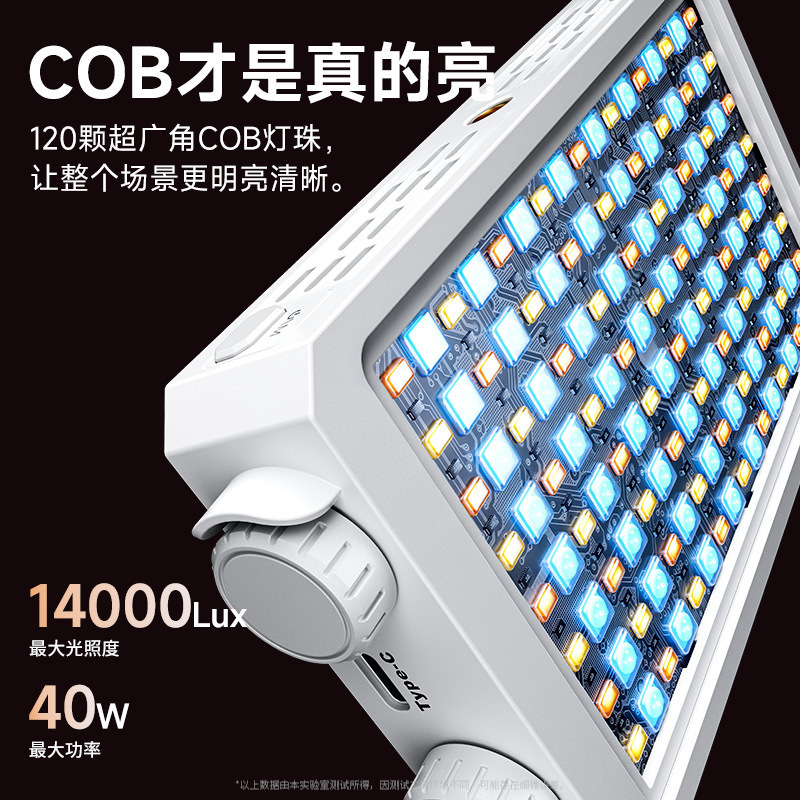 Photography Lighting Outdoor - 40W Volledige Kleur Draagbare Handheld LED-Vullicht