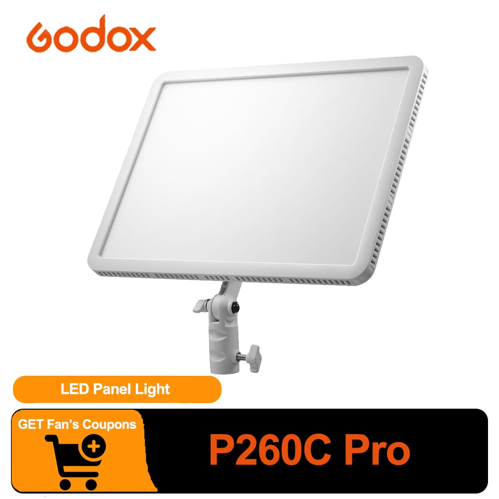 Photography Lighting Styles - Godox P260C PRO LED-lichtpaneel Bi-Color 2800-6500K