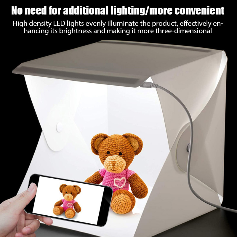 Photography Lighting Styles - Lightbox Light Box Mini Fotostudio Box