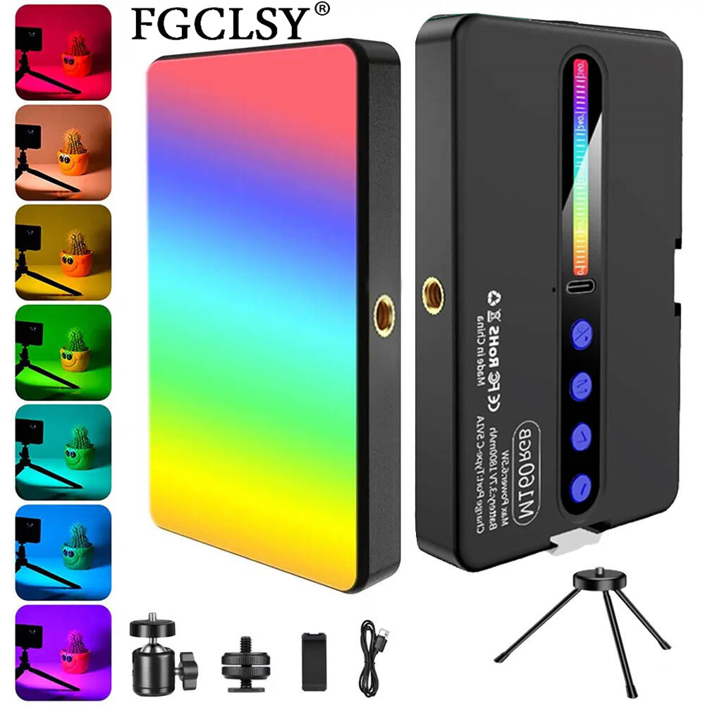 Torjim Rgb Photography Video Lighting - LED RGB-cameralicht Full Color Output Videolichtset