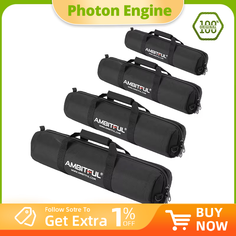 Photography Lighting Gear - 55/60/65/70/75/80/100/125cm Gewatteerde Camera Monopod Statief Draagtas