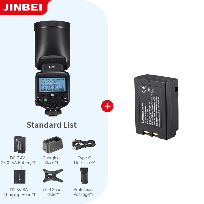 JINBEI HD-1 Ronde kop HSS Spee - Photography Lighting Outdoor recensie en prijs