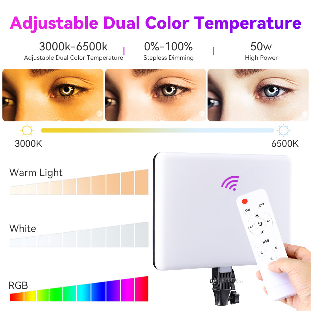 RGB 14 ''LED-videolamp Afstand - Torjim Rgb Photography Video Lighting recensie en prijs