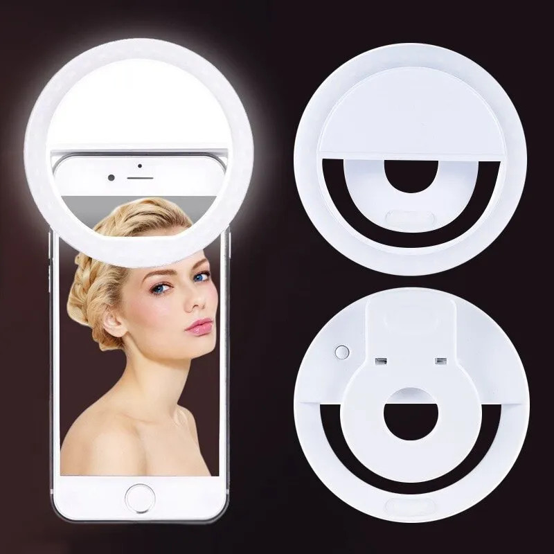 Usb Oplaadbare Led Selfie Ring - Photography Lighting Description recensie en prijs