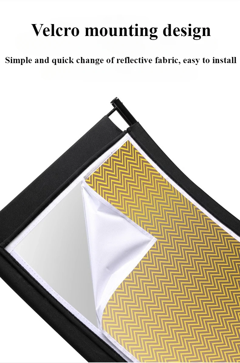 4-kleuren doek U-type reflecto - Photography Lighting Types recensie en prijs