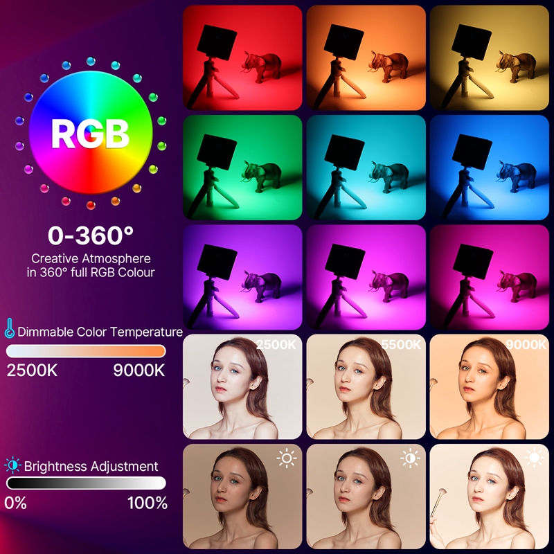 Ulanzi Lt002 7 Inch Pocket Led - Torjim Rgb Photography Video Lighting recensie en prijs