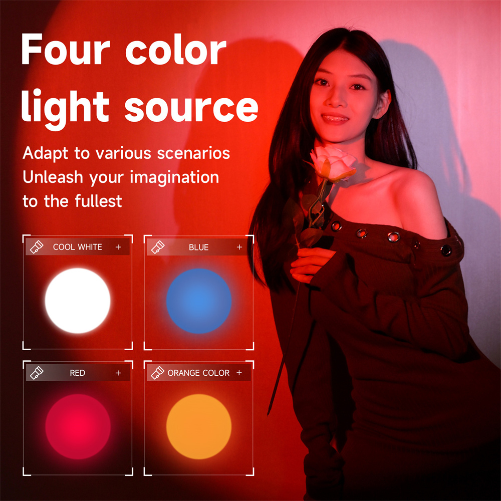 NIEUW Fotografie-zaklamp 4-kle - Torjim Rgb Photography Video Lighting recensie en prijs