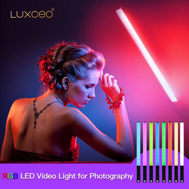 LUXCEO Q508A Handheld RGB Vide - Torjim Rgb Photography Video Lighting recensie en prijs