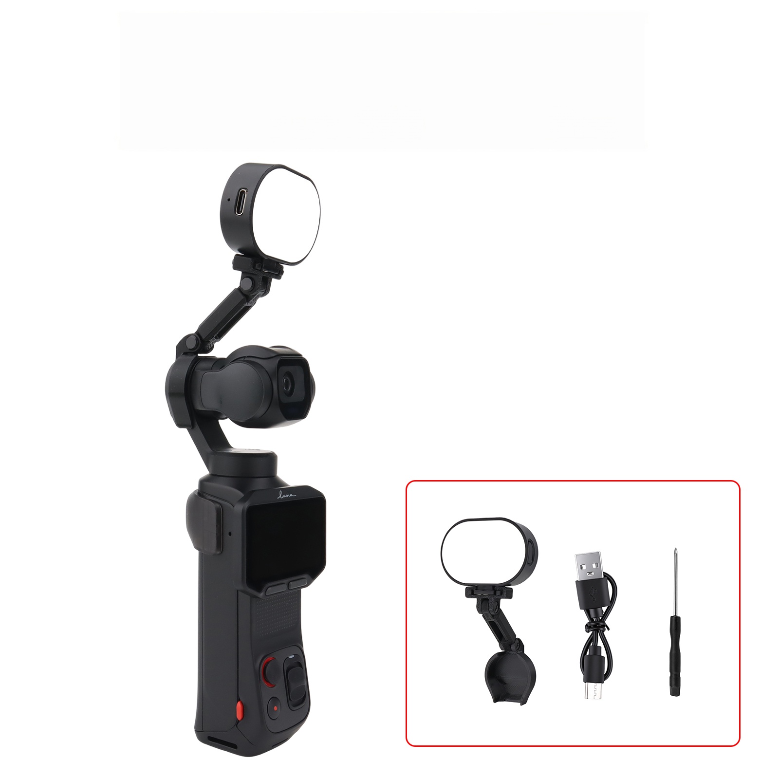 Mini LED-videovullicht compati - Photography Lighting Outdoor recensie en prijs