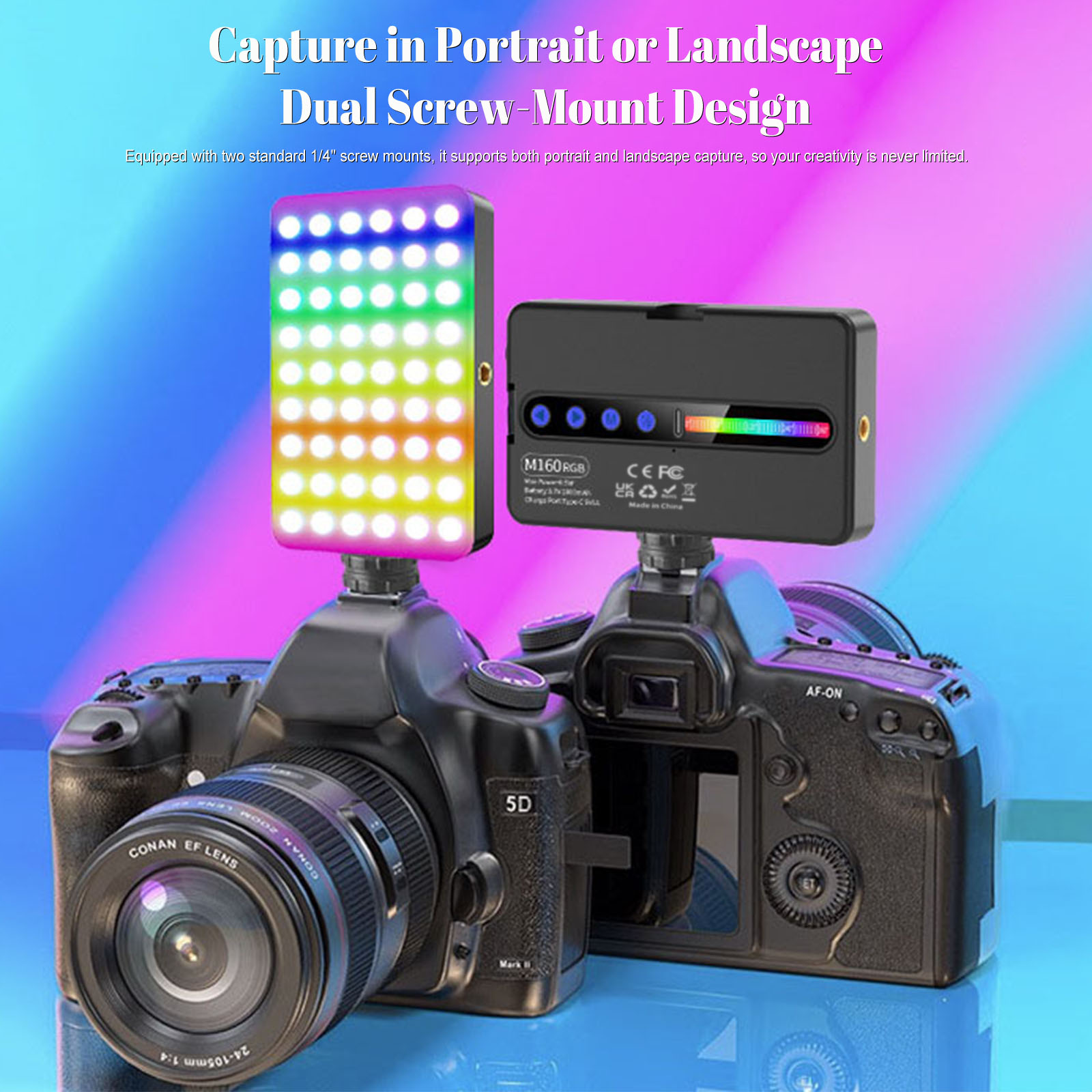 6,5W RGB LED Videolamp 2700K-6 - Photography Types Of Lighting recensie en prijs