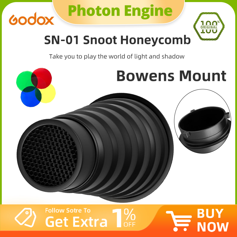 GODOX SN-01 Bowens Grote Snoot - Photography Lighting Types recensie en prijs