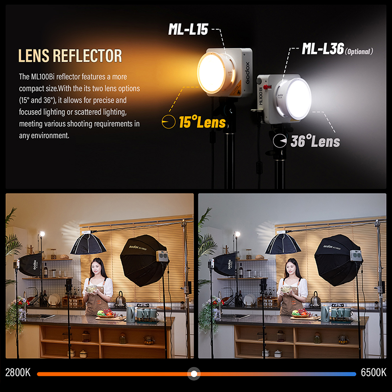 Godox ML100Bi/ML100R Tweekleur - Photography Lighting Styles recensie en prijs