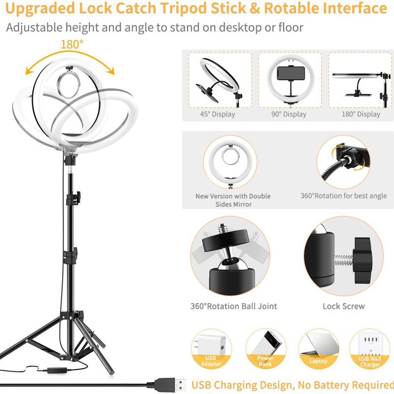 Video Light 16/26/33cm Selfie  - Photography Lighting Description recensie en prijs