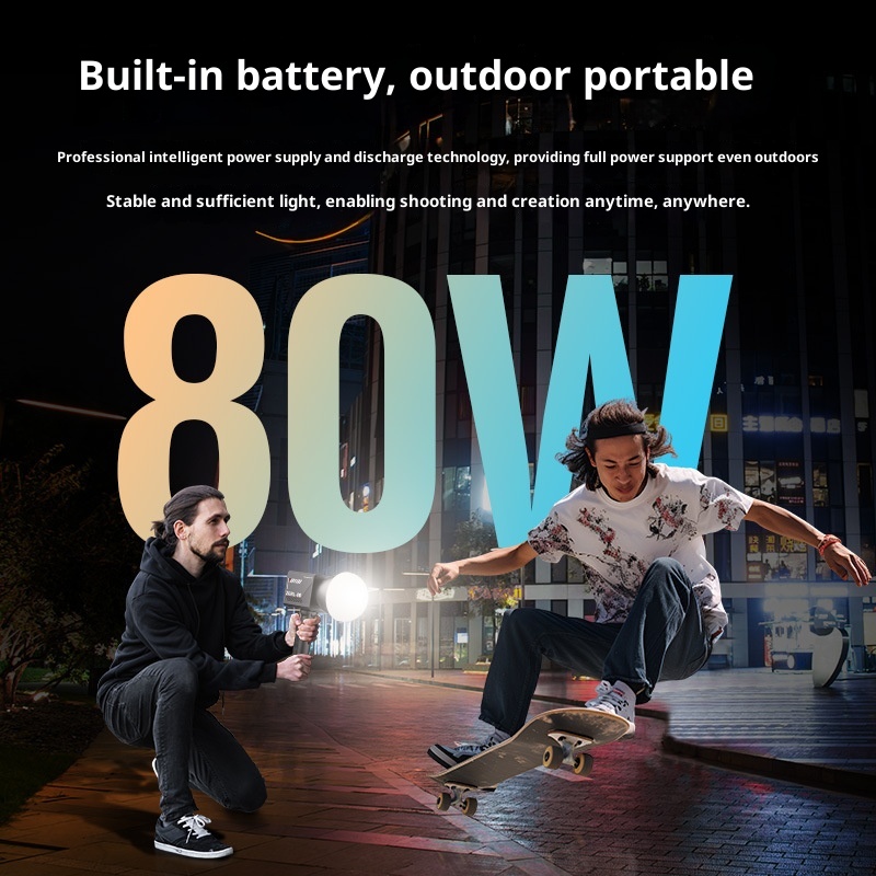 ZGRL80 80W COB LED-videolamp H - Photography Lighting Outdoor recensie en prijs