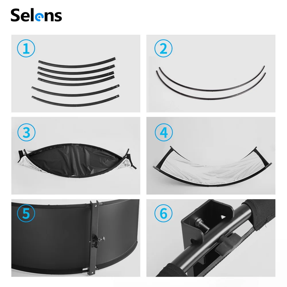 Selens 4-IN-1 U-type 105x260cm - Photography Lighting Types recensie en prijs