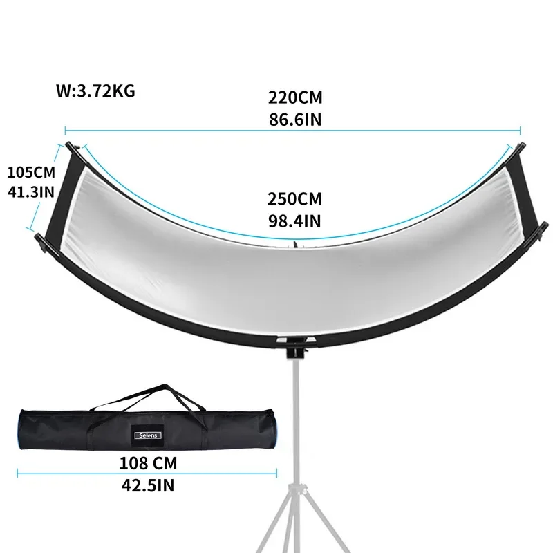 Selens 4-IN-1 U-type 105x260cm - Photography Lighting Types recensie en prijs