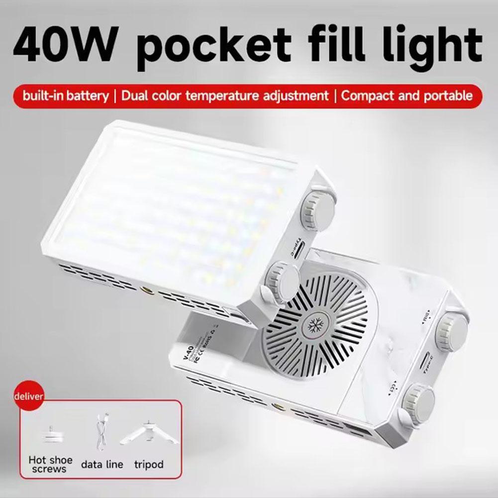 Aanpasbare 40W LED-cameralamp  - Photography Lighting Lamp recensie en prijs