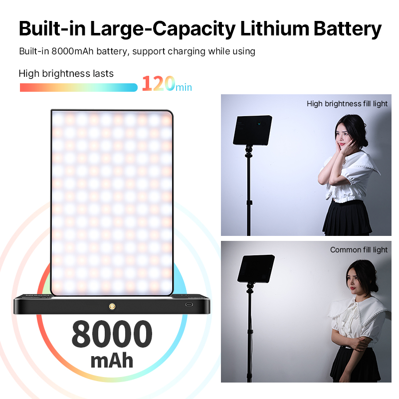 Ulanzi lt003 15w rgb video lic - Photography Lighting Styles recensie en prijs
