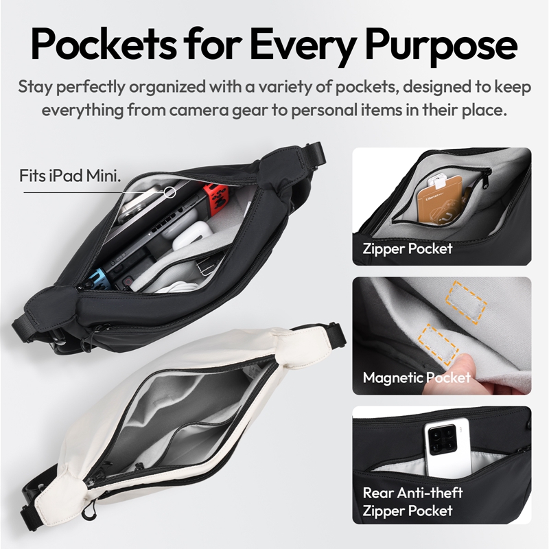 Ulanzi HMN1 Lunar Sling Bag Wi - Photography Lighting Gear recensie en prijs