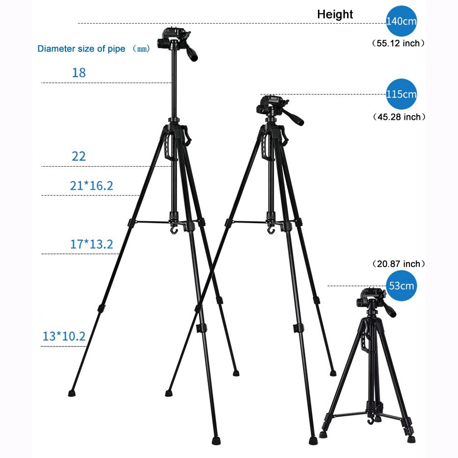 55 inch universeel statief voo - Photography Lighting Lamp recensie en prijs