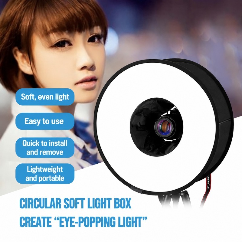 Opvouwbare 45cm ringflitser me - Photography Lighting Types recensie en prijs