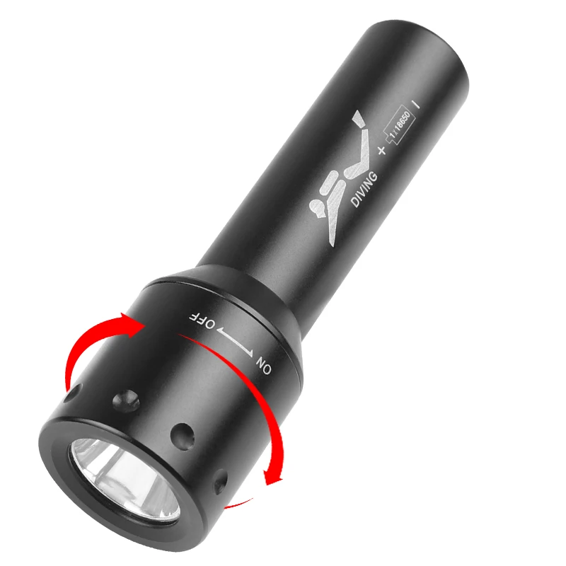 Nieuwe T6 LED-duiklamp Lange a - Photography Lighting Lamp recensie en prijs